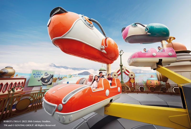 Genting Skyworlds Theme Park Ticket In Genting Highlands - Entry by QR code, then the app