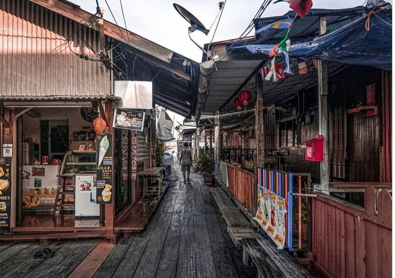 George Town Half-Day Multicultural Heritage Tour - At Chew Jetty and the other clan jetties
