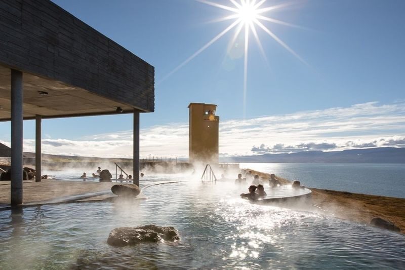 GeoSea Thermal Baths Admission in Husavik - Húsavík’s seawater bathing tradition