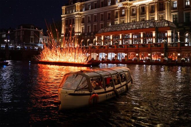 German-Guided Amsterdam Light Festival Boat Cruise - Inclusions