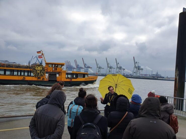 German Port & St. Pauli Pay-What-You-Want Walking Tour - Key Points