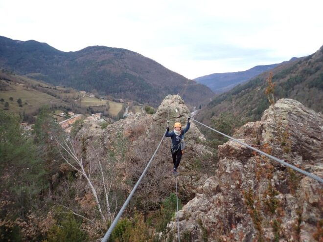 Gerona: via Ferrata Roca De La Creu in Ribes De Freser - Group Size
