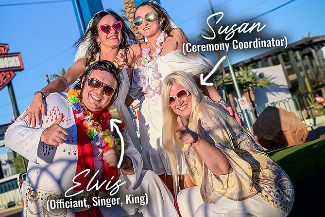 Get Married by Elvis at Las Vegas Sign With Photos Lncluded - Cancellation Policy