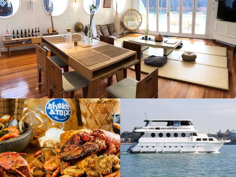 Getaway at Sea: 2-Day Japanese Houseboat Experience + DIY Seafood Boil + Boat Heritage Tour - At a glance