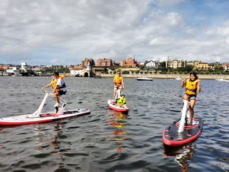 Getxo: Bay of Biscay Guided Water Bike Tour - Tour Details