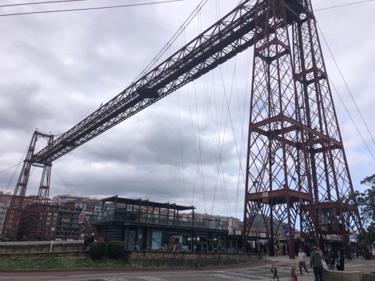 Getxo: Hanging or Bizkaia Bridge Tour With Walking & Pintxos - Experience Description
