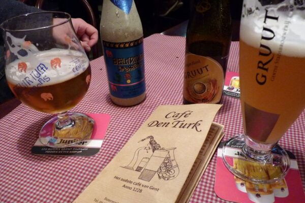 Ghent: Beer and Sightseeing Adventure - Geneva Gin Tasting at a Waterfront Tavern