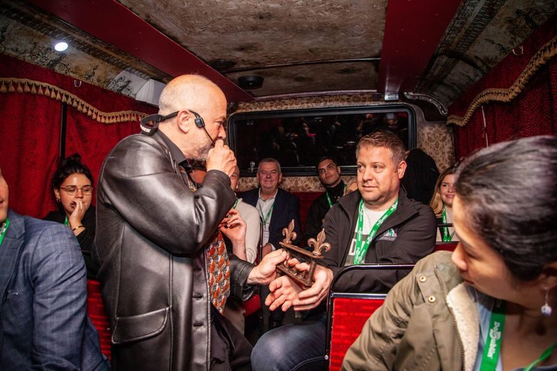 Ghostbus tour in Dublin - A hidden graveyard and St. Audeon’s ancient steps