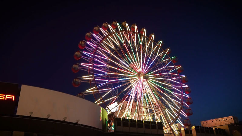 Giant Ferris Wheel Noria Sapporo - Noria at a glance