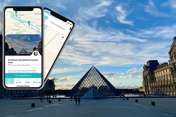 Gift Card: 3 Audio-Guided Tours of Paris on Smartphone - Common Questions