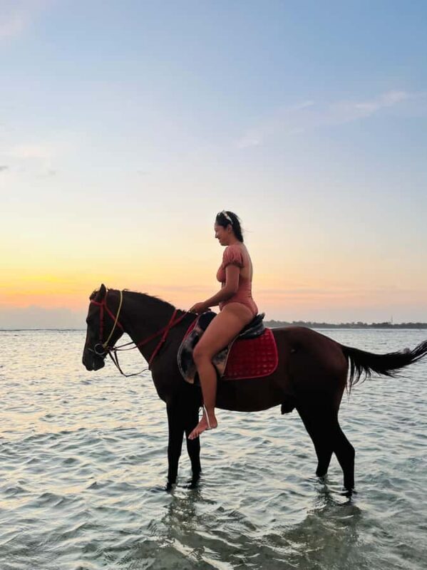 Gili Air: Private Sunrise or Sunset Horse Riding Tour - An Authentic Gili Air Experience: Horseback Riding at Dawn or Dusk
