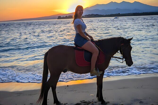 Gili Meno Horse Riding Adventure on the Beach for 1 Hour - FAQs