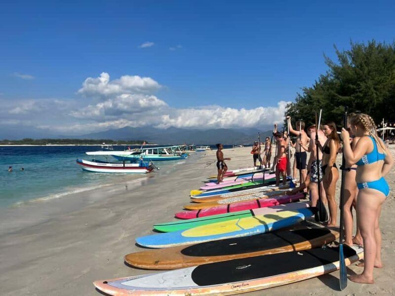 Gili SUP Or Kayak With Drone Shoot . Daylight Or Sunrise - Good To Know