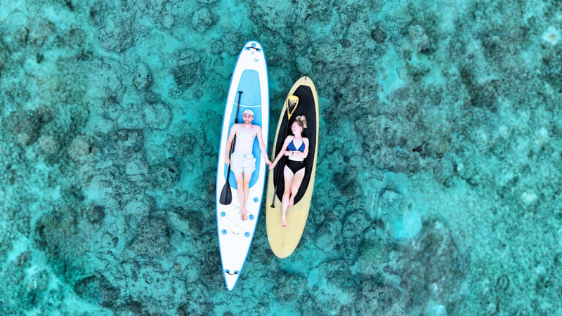Gili Trawangan Stand-Up Paddle Boarding Experience - What you may see from the board
