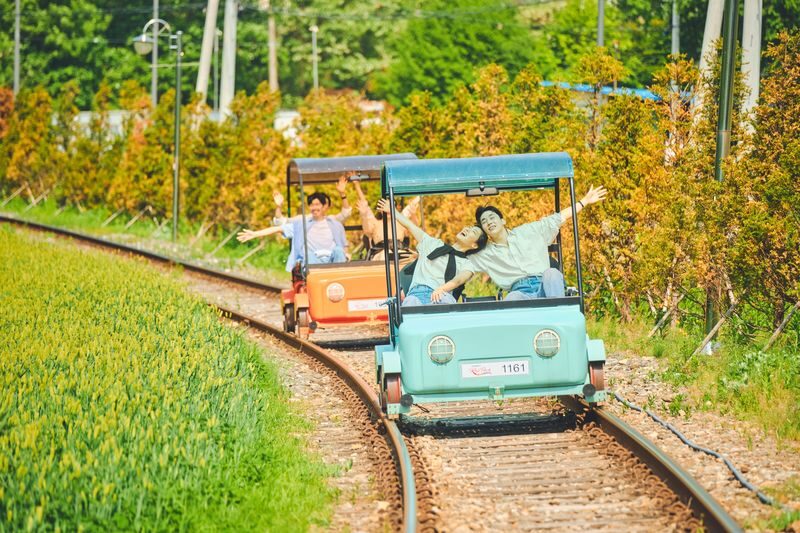 Gimyujeong Rail Bike Experience Ticket - The shuttle back: allow for one last walk