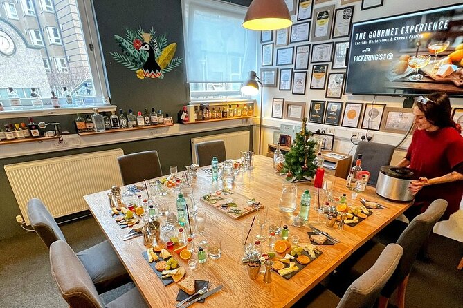 Gin Cocktail Masterclass in Edinburgh Distillery - Sample Menu for the Masterclass