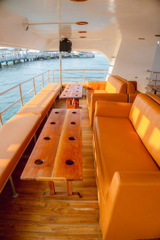 GINO THAI Yacht Snorkelling & Fishing Tour in Pattaya - Fruit, drinks, and optional water sports