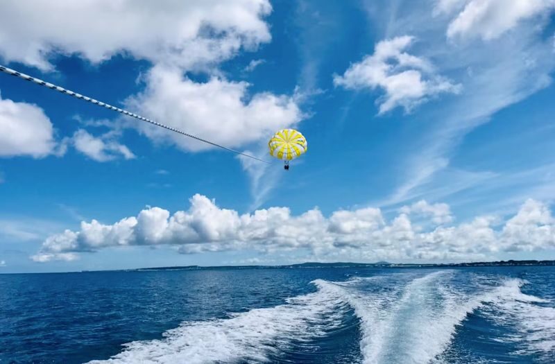 Ginowan Marine Sports (Okinawa) - From the marina to the open water