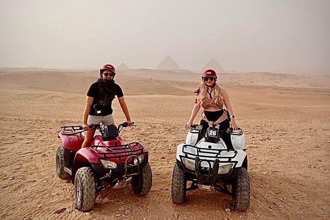 Giza Pyramids and Quad ATV Bike One Hour Around Sahara Desert in Giza - Pricing and Booking Information