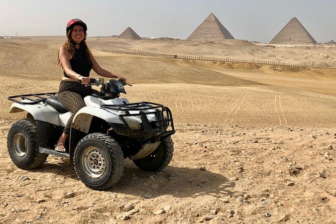 Giza Pyramids and Quad ATV Bike One Hour Around Sahara Desert in Giza - Cancellation Policy