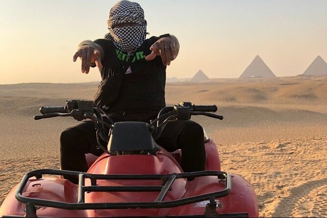 Giza Pyramids ,Camel Ride & ATV , Shopping Tour and Dinner Cruise - Overview of Tour Itinerary