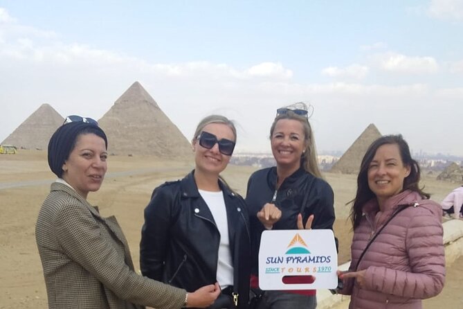 Giza Pyramids Egyptian Museum, Citadel and El-Khan Bazaar Private Guided Tour - Itinerary Overview