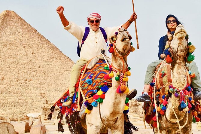 Giza Pyramids , Great Sphinx , Egyptian Museum and Bazaar ( Hot Deal ) - Inclusions and Exclusions