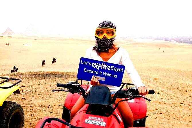 Giza Pyramids, Quad, and Camel Ride Package With Transport - Cairo - Cancellation and Refund Policy