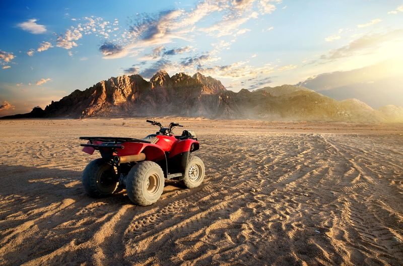 Giza Pyramids Quad Bike Adventure with Optional Camel Ride - What the guided quad ride is like