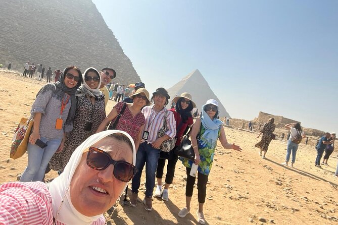 Giza Pyramids Sakkara Memphis From Alexandria Port&Hotels - Overview of Giza Pyramids Tour