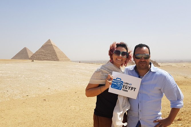 Giza Pyramids, Sakkara & Memphis Full Day Tour With Lunch & Camel Ride & Guide - Booking Information and Pricing