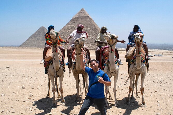 Giza Pyramids, Sakkara & Memphis Full Day Tour With Lunch & Camel Ride & Guide - Tour Itinerary