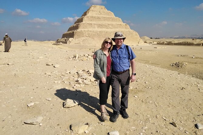 Giza Pyramids ,Sakkara Step Pyramids ,Memphis Old City ,Camel Ride & Lunch - Booking Information
