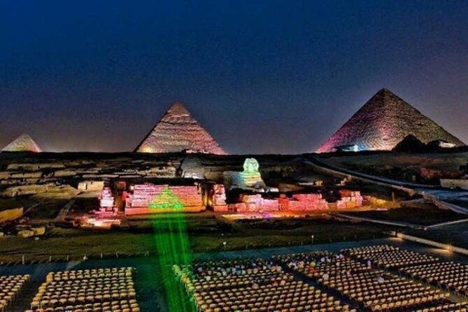 Giza Pyramids Sound and Light Show With Dinner - Experience Overview
