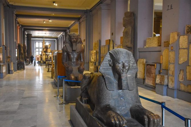 Giza Pyramids, Sphinx and Egyptian Museum Day Trip With Camel Ride and Lunch - Tour Highlights