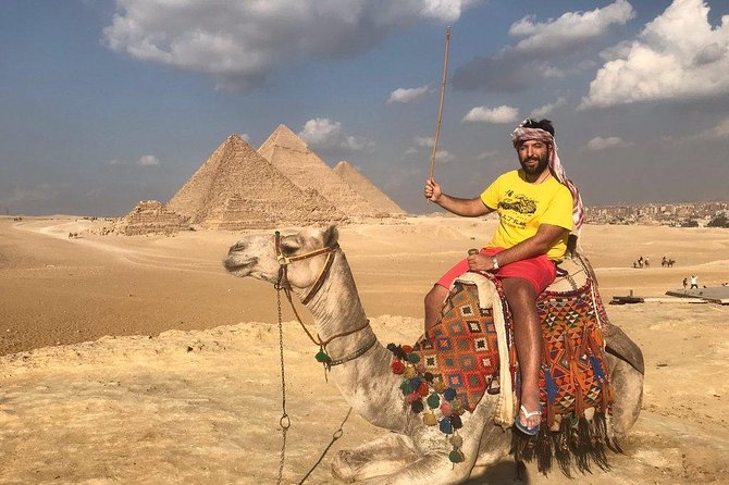 Giza Pyramids, Sphinx and Egyptian Museum Day Trip With Camel Ride and Lunch - Inclusions