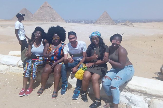 Giza Pyramids, Sphinx and Egyptian Museum Tour With Camel & Lunch - Pricing and Booking Details