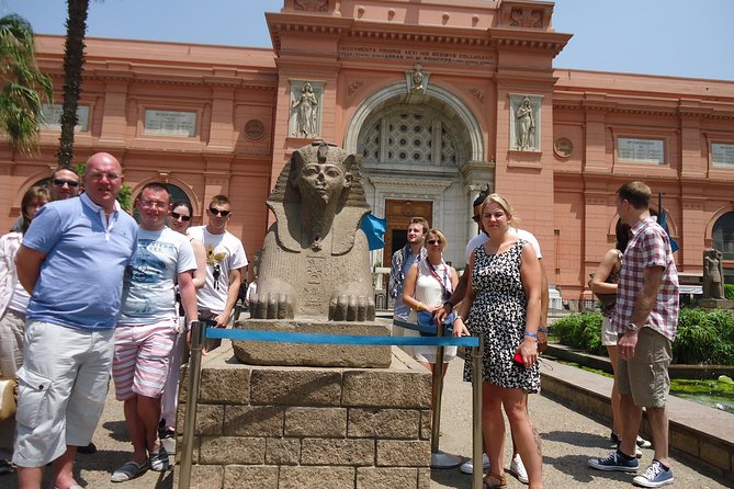 Giza Pyramids, Sphinx & Egyptian Museum Private Trip From Cairo Airport . - Itinerary Highlights