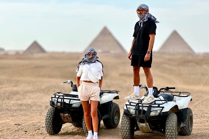 Giza Pyramids ,Sphinx ,Quad Bike &Camel Ride Private Excursion - Pricing and Booking Details