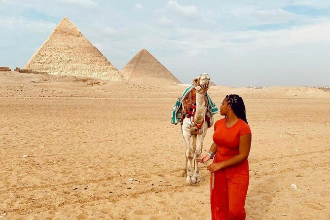 Giza Pyramids, Sphinx, Saqqara, and Memphis Private Day Tour - Common Questions