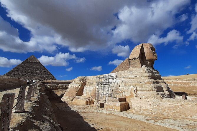Giza Pyramids With National Museum of Egyptian Civilization - History and Significance