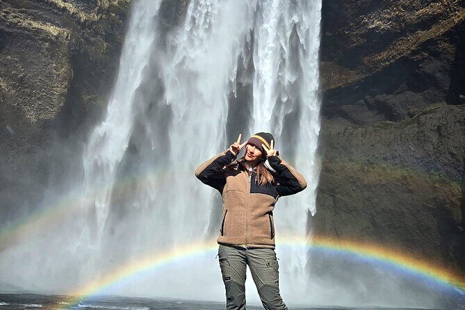 Glacier Hike w. Photos, South Coast Waterfalls & Black Sand Beach - A Deep Dive into the South Coast Adventure