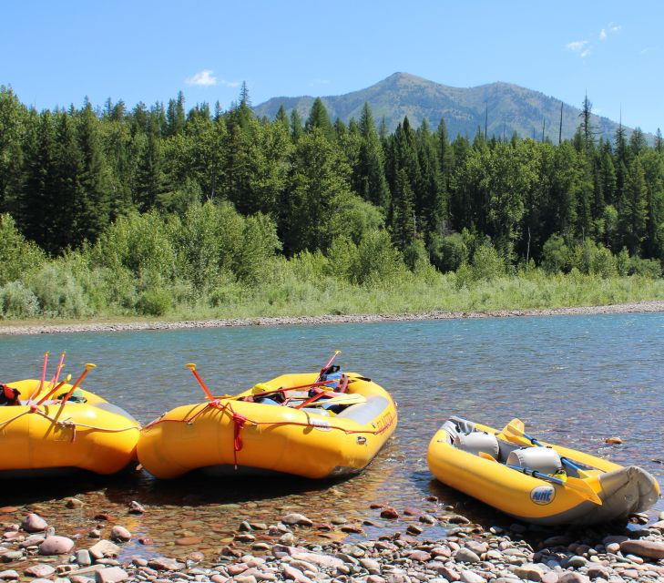 Glacier National Park: Whitewater Rafting With Dinner - Activity Details and Options