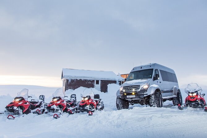 Glacier Snowmobiling and Ice Cave From Geysir - Pricing and Booking