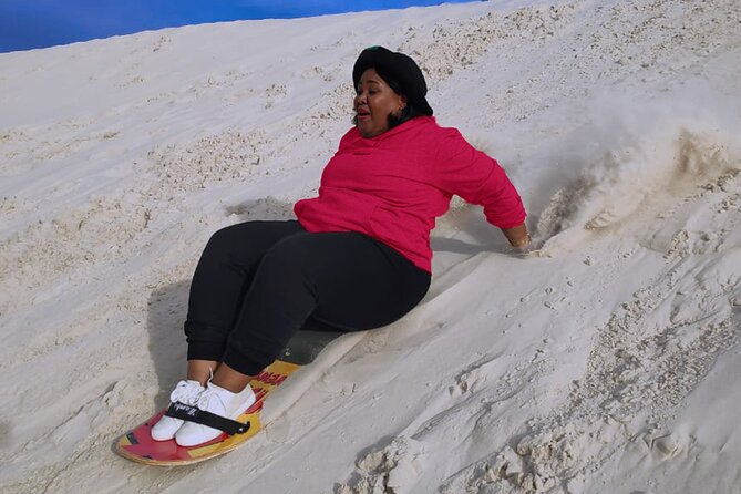 Glam Sandboarding in Cape Town Atlantis White Sand Dunes - Transportation Options for Sandboarding