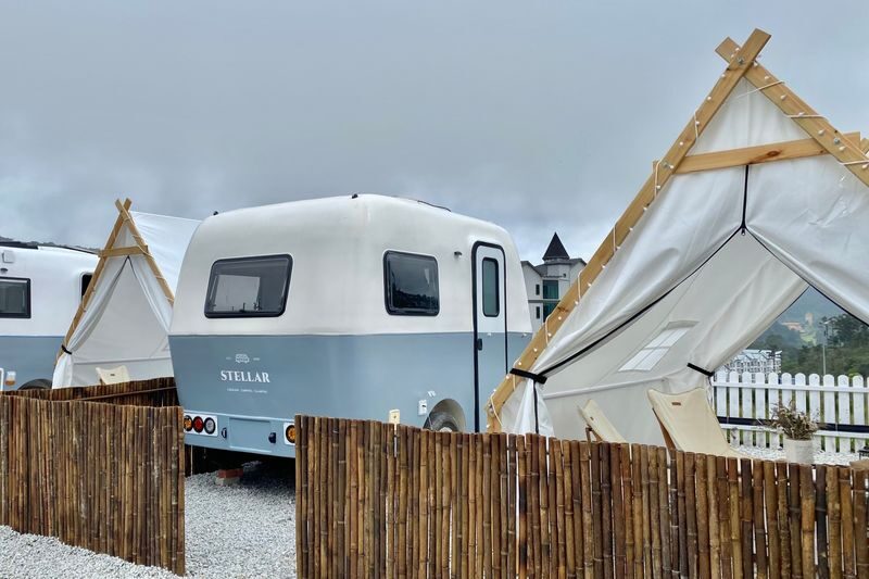 Glamping Experience at Stellar GoldenHill Cameron - Dinner and breakfast add real value