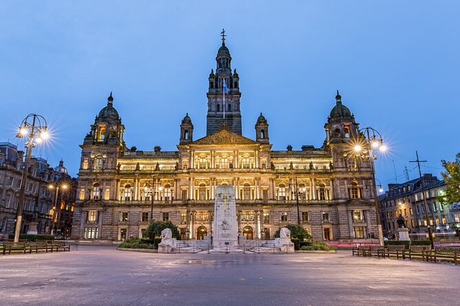 Glasgow Airport Transfer: Glasgow City to Glasgow Airport GLA in Luxury Van - Professional and Experienced Drivers