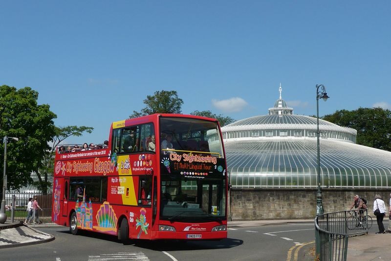 Glasgow Hop-On Hop-Off City Sightseeing Bus Pass - From George Square to the Cathedral