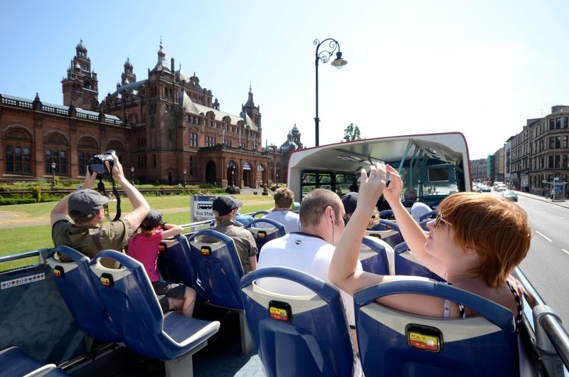 Glasgow Hop-On Hop-Off City Sightseeing Bus Pass - The Clydeside and Glasgow’s music identity