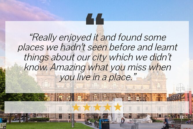 Glasgow Quest: Self Guided City Walk & Immersive Treasure Hunt - Additional Info About the Experience